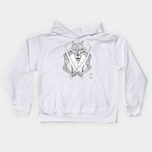 Wolf warrior Kids Hoodie